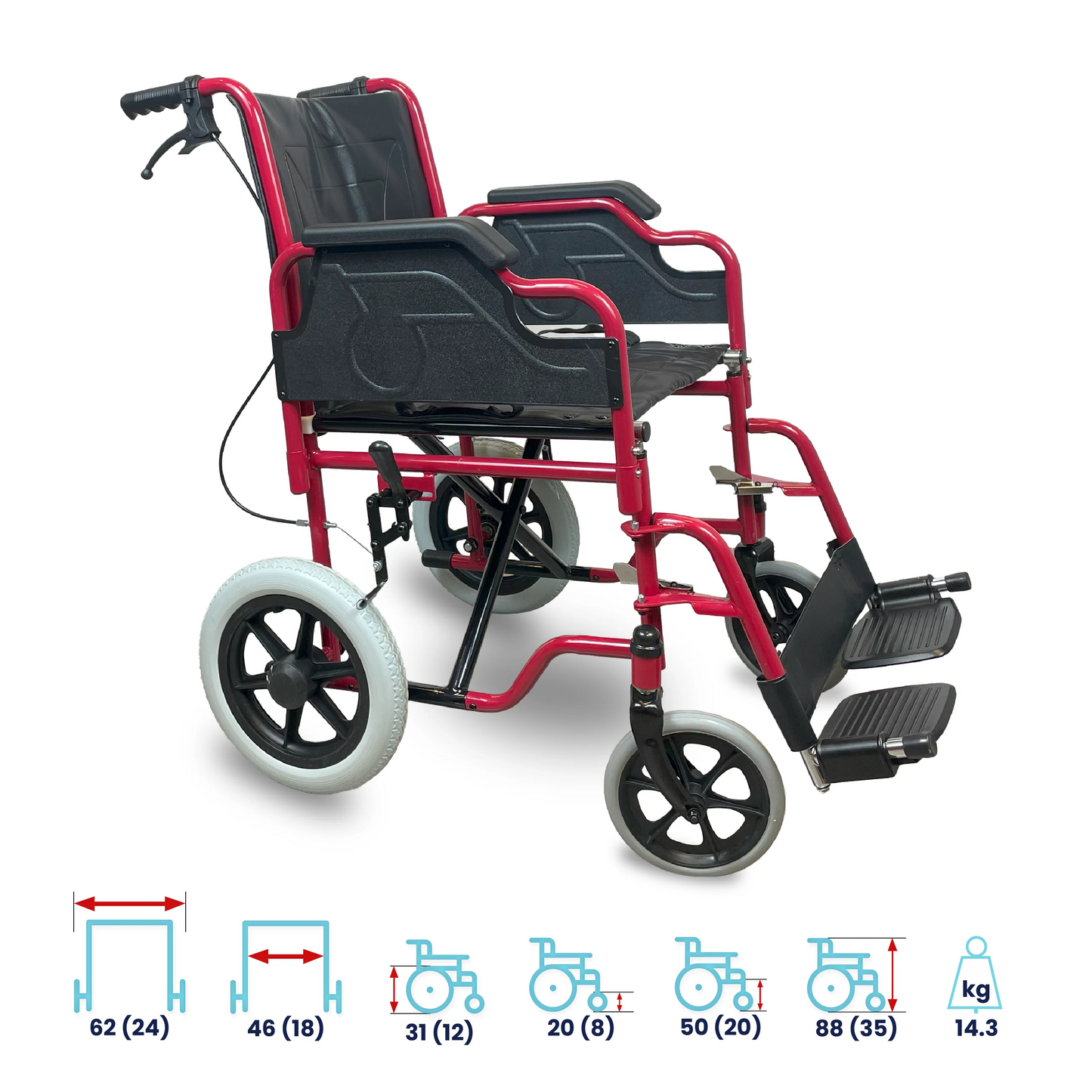 ARREX PERLA - PREMIUM STEEL WHEELCHAIR