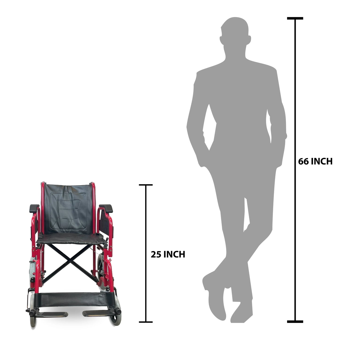 ARREX PERLA - PREMIUM STEEL WHEELCHAIR