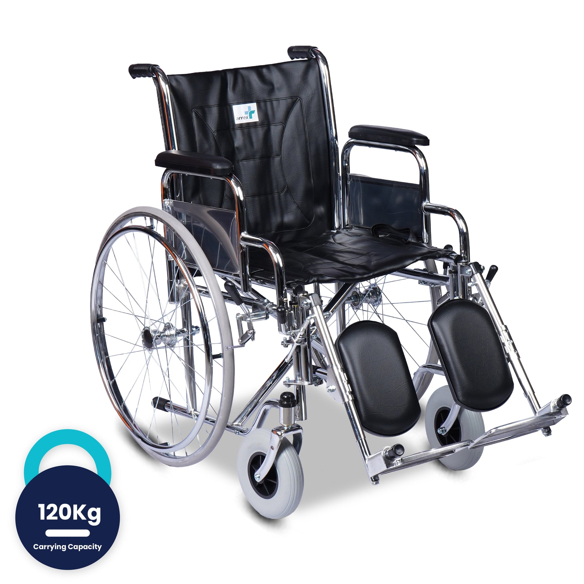 bombay surgical arrex savina premium steel wheelchair