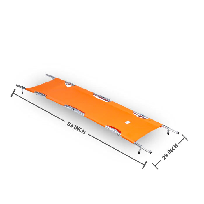 ARREX STR 30 PRO FOLDABLE STRETCHER: LIGHTWEIGHT ALUMINUM ALLOY, 120KG CAPACITY, STURDY AND SAFE, FOLDABLE DESIGN WITH SAFETY BAG