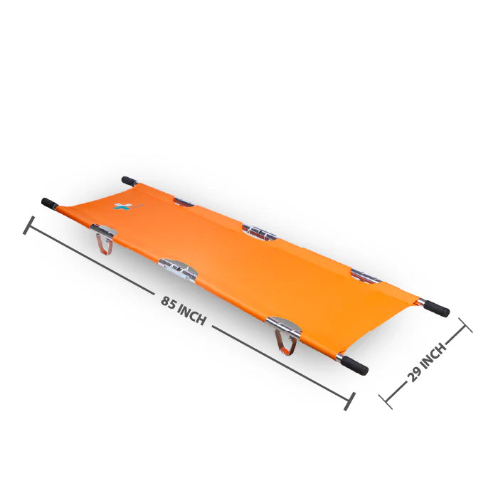 ARREX STR 30 FOLDABLE STRETCHER: LIGHTWEIGHT ALUMINUM ALLOY, HOLDS UP TO 160KG, SECURE FOLD-AWAY DESIGN
