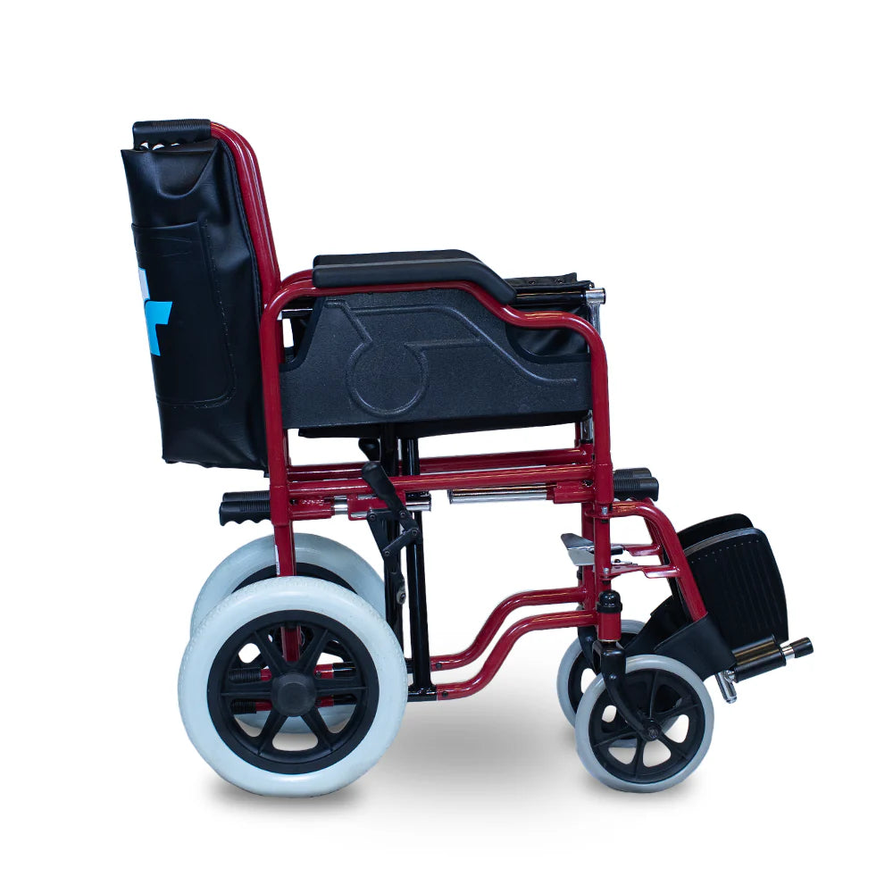bombay surgical arrex perla lift premium steel wheelchair