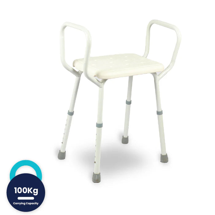 bombay surgical arrex la50 bath bench adjustable height with nonslip rubber shoe