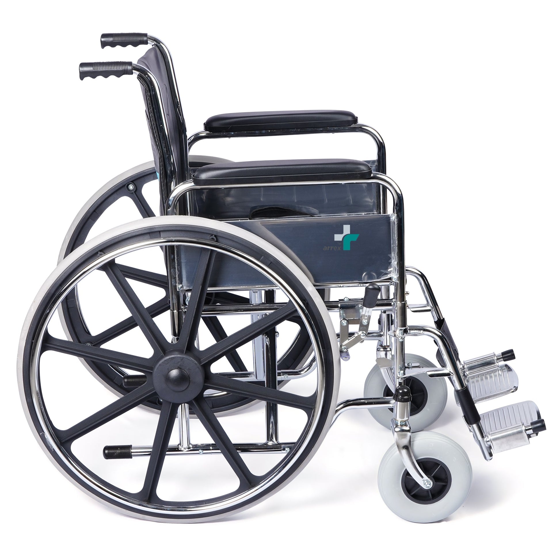 bombay surgical arrex martin premium steel wheelchair