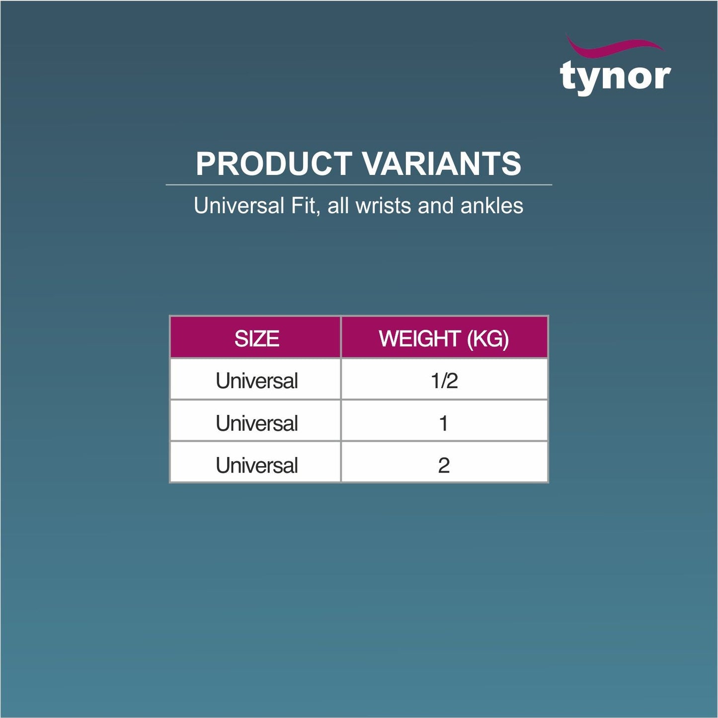 TYNOR WEIGHT CUFF
