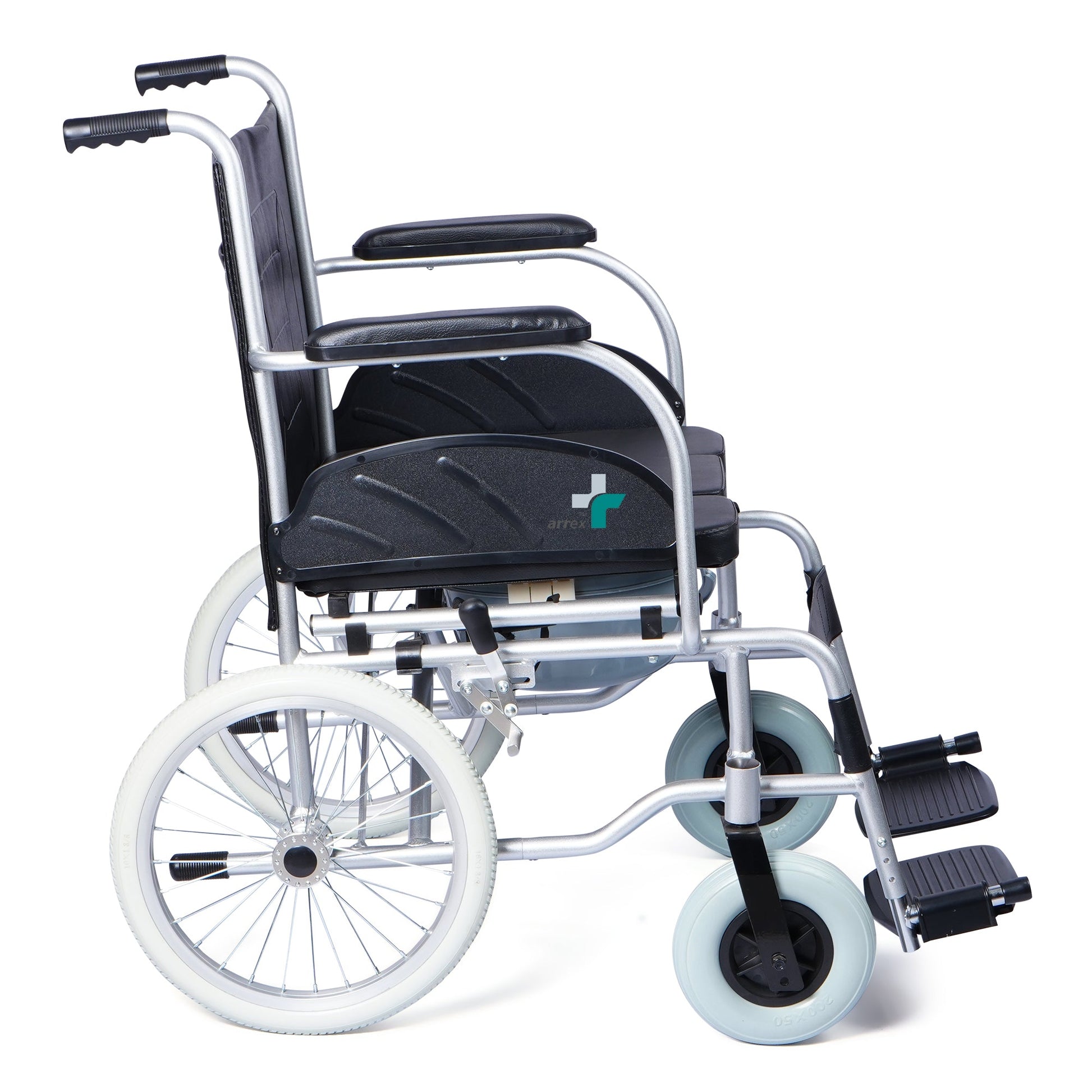 bombay surgical arrex morso one commode wheelchair