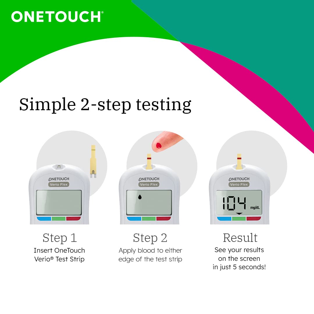 ONETOUCH VERIO FLEX GLUCOMETER MACHINE