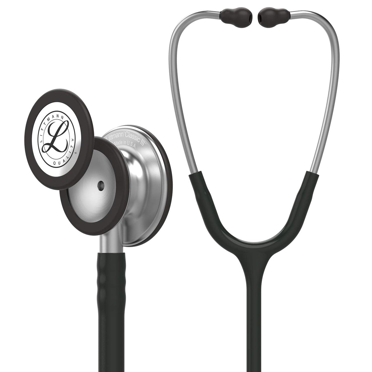3M LITTMANN CLASSIC III MONITORING STETHOSCOPE, BLACK TUBE, 27 INCH, 5620