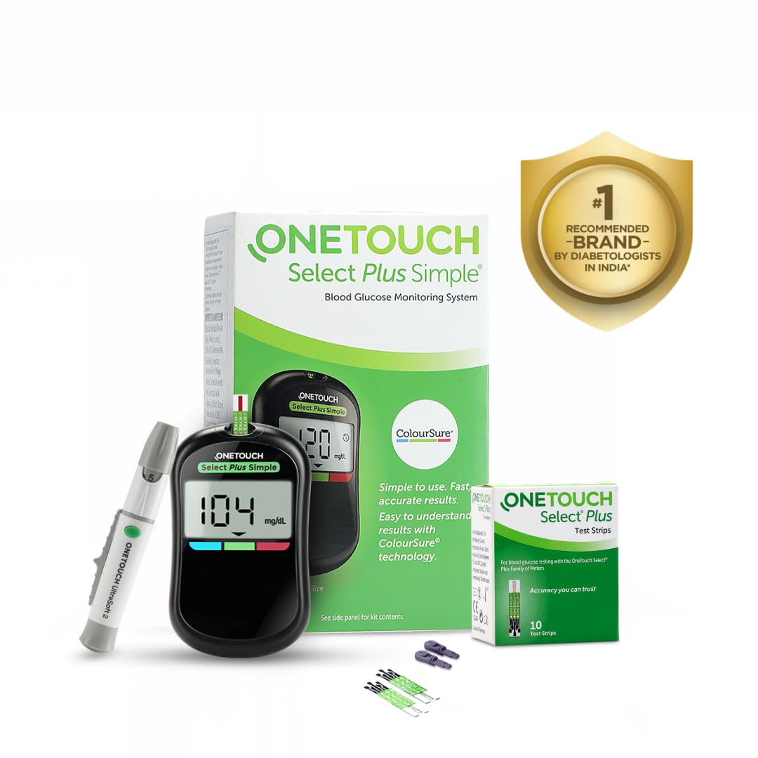 Onetouch select plus simple glucose monitor