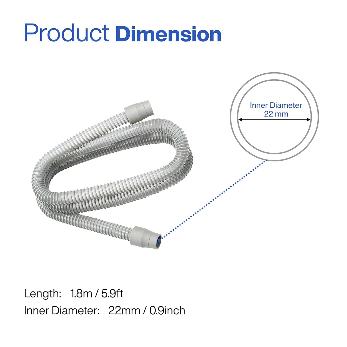 CPAP AND BIPAP TUBING
