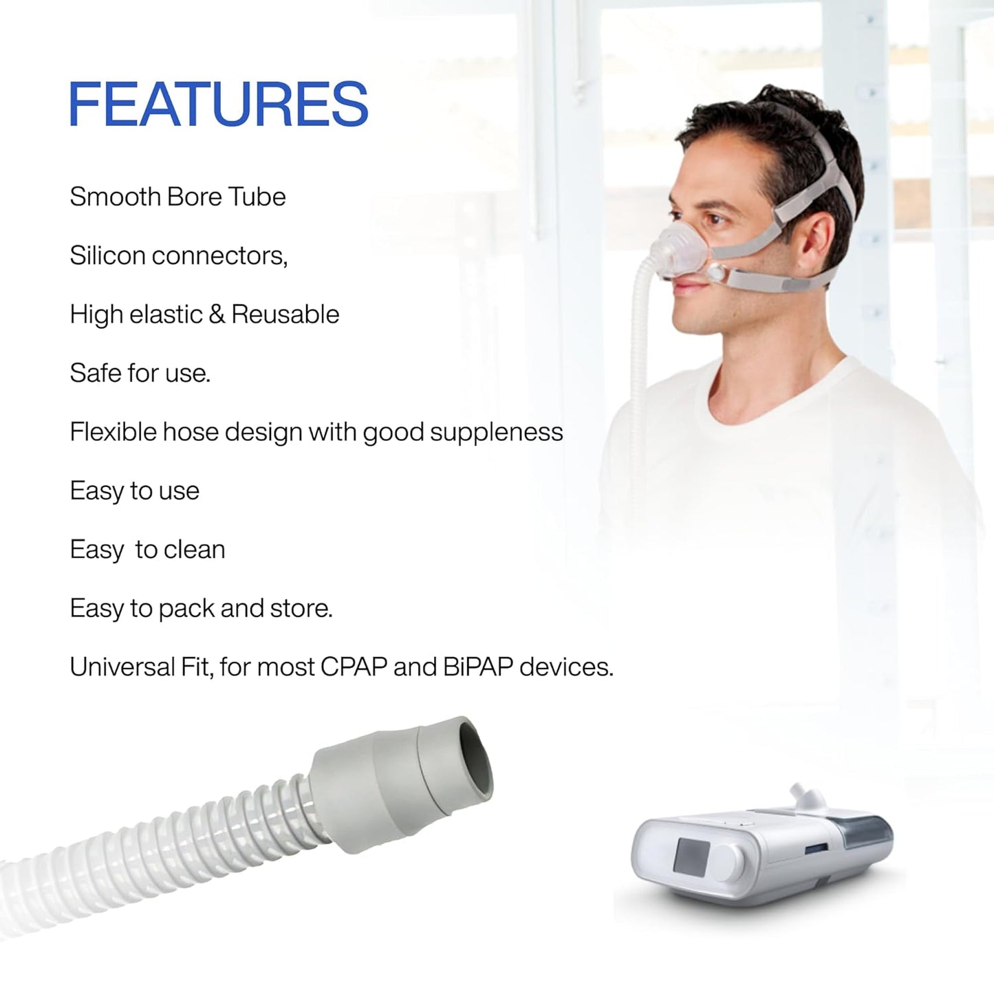 CPAP AND BIPAP TUBING