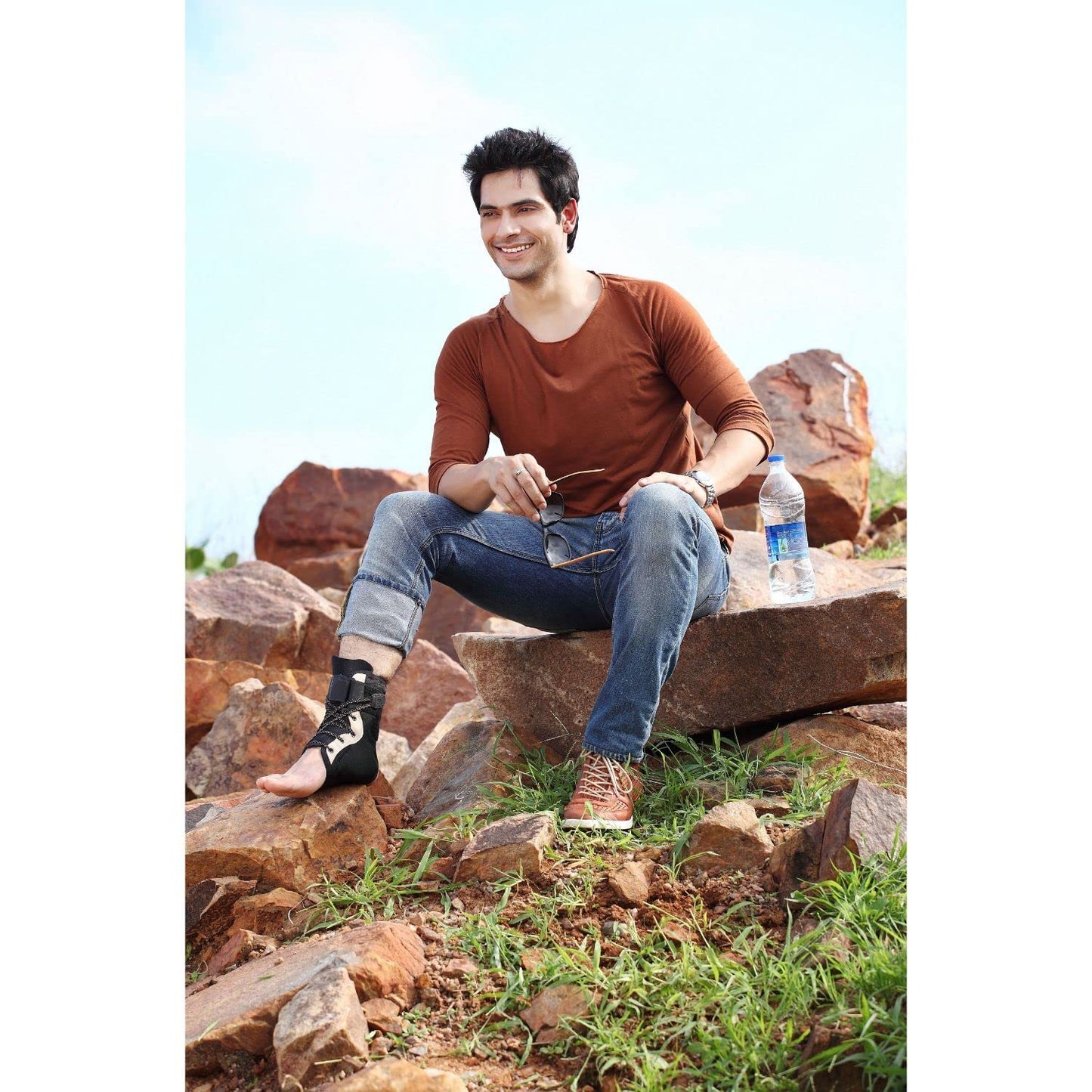 bombay surgical tynor d-02 ankle brace with lace