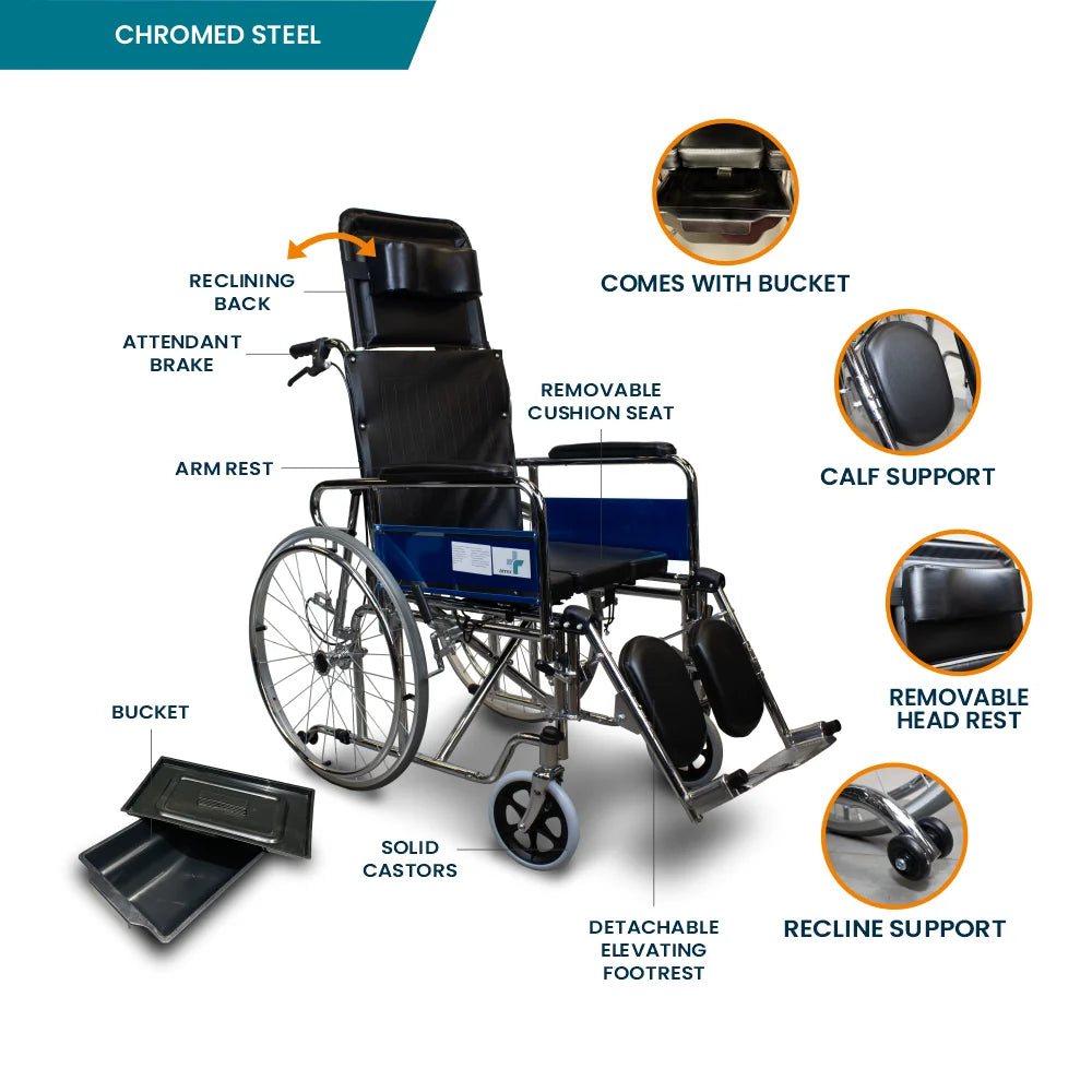 bombay surgical arrex morso comfort commode wheelchair