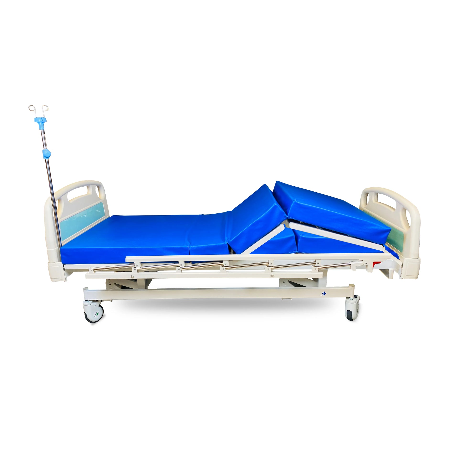 ARREX AMADO 3 FUNCTION MANUAL BED WITH MATTRESS 150KG LOAD CAPACITY