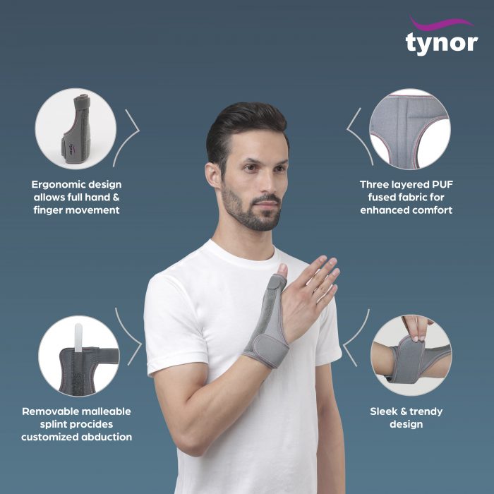 TYNOR F-06 THUMB SPICA SPLINT
