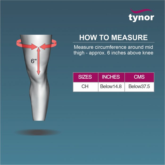 TYNOR D-44 KNEE IMMOBILISER (CHILD)