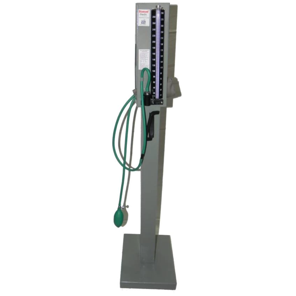 Diamond stand model mercury blood pressure monitor