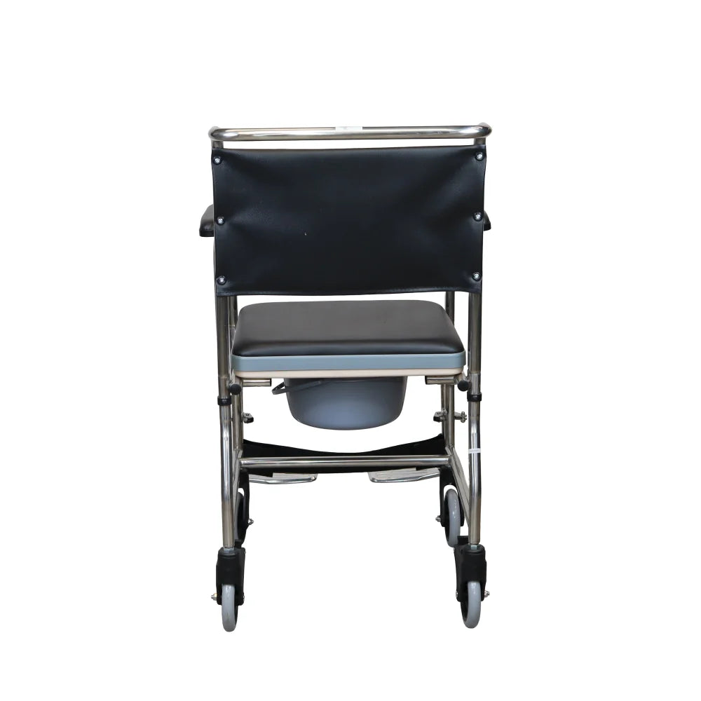 ARREX EDDA-S COMMODE WHEELCHAIR COMES WITH POT ATTACHED