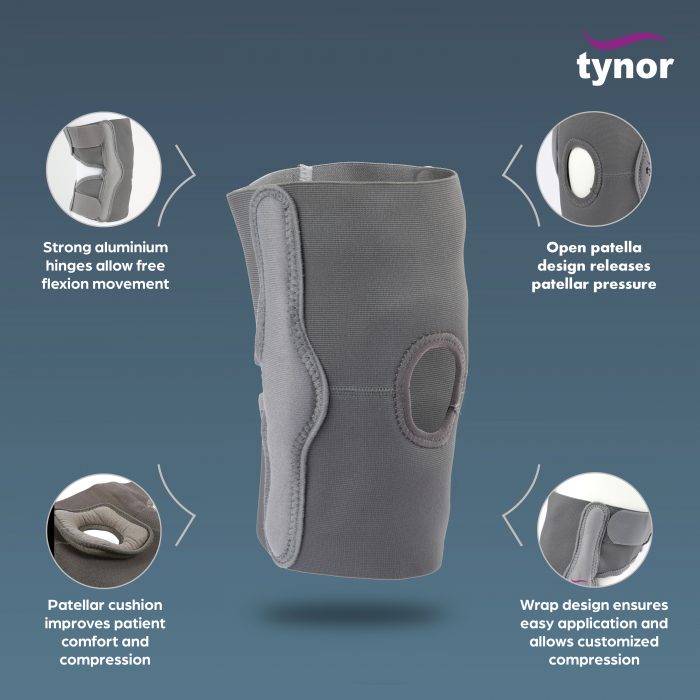 TYNOR D-08 ELASTIC KNEE SUPPORT