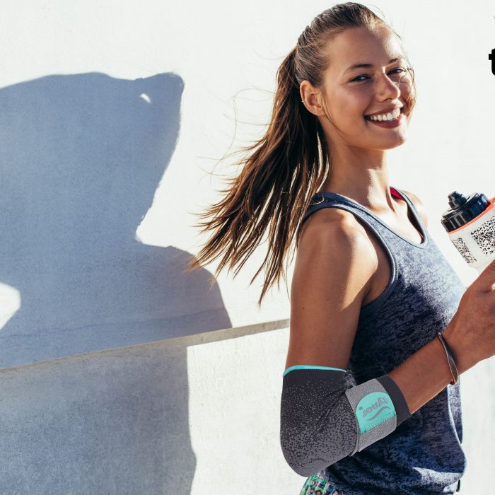 Urbane Elbow Support Sleeve with Silicon Grip TYNOR E-48