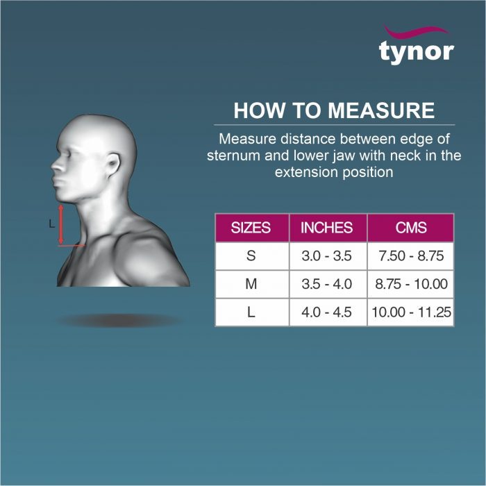 Tynor B03 Cervical Collar Hard Adjustable