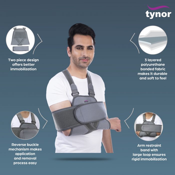 TYNOR C-02 UNIVERSAL SHOULDER IMMOBILIZER