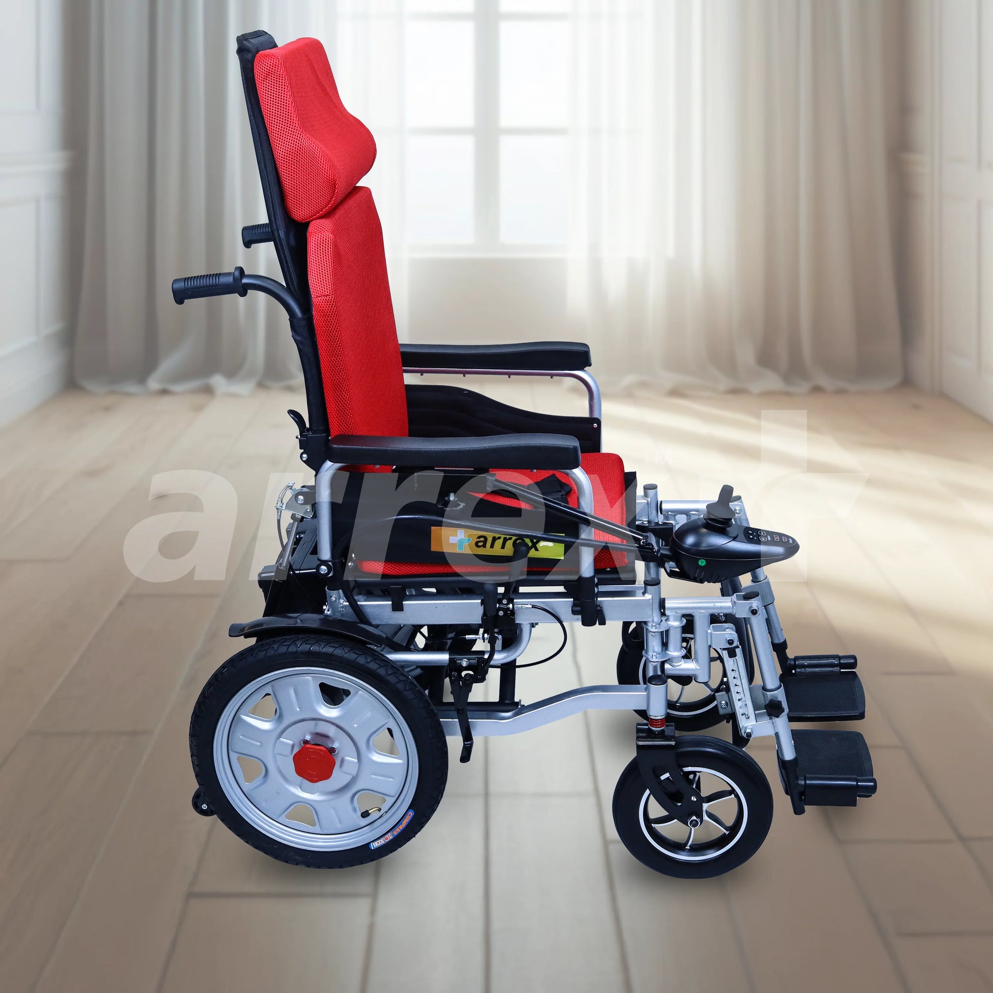 bombay surgical arrex jack automatic power wheelchair