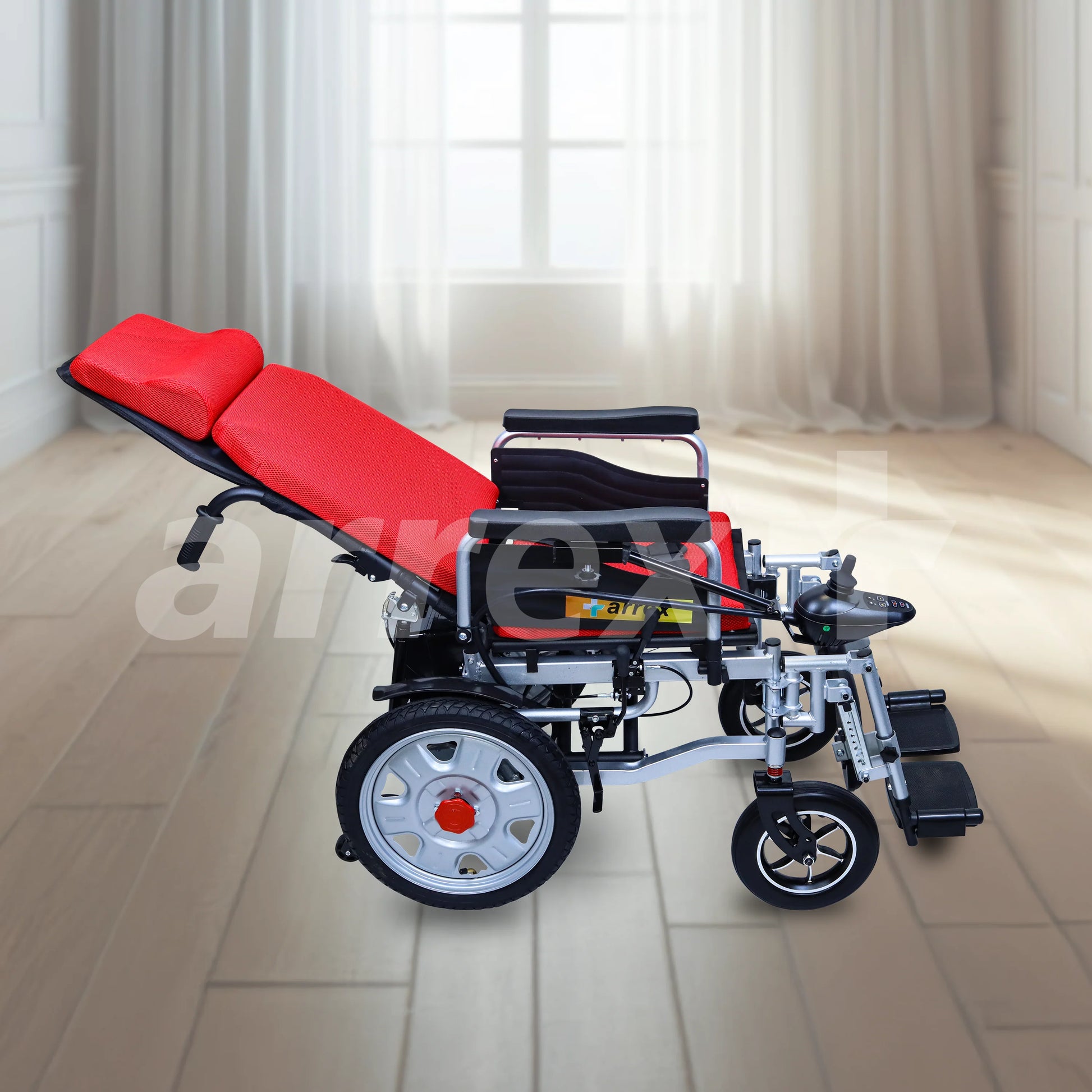bombay surgical arrex jack automatic power wheelchair