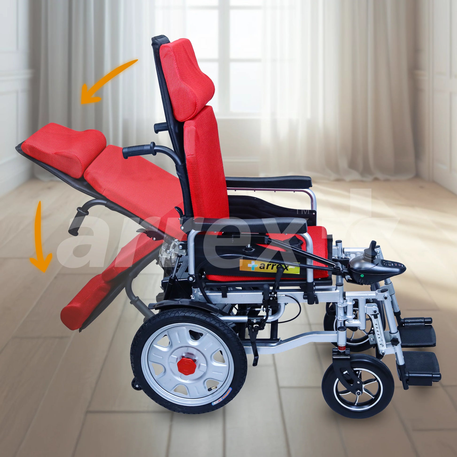 bombay surgical arrex jack automatic power wheelchair