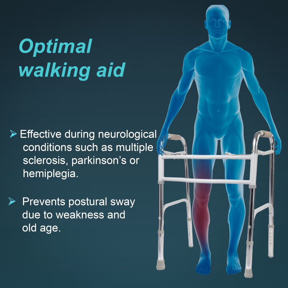 bombay surgical tynor l34 walker invalid's hd all pods