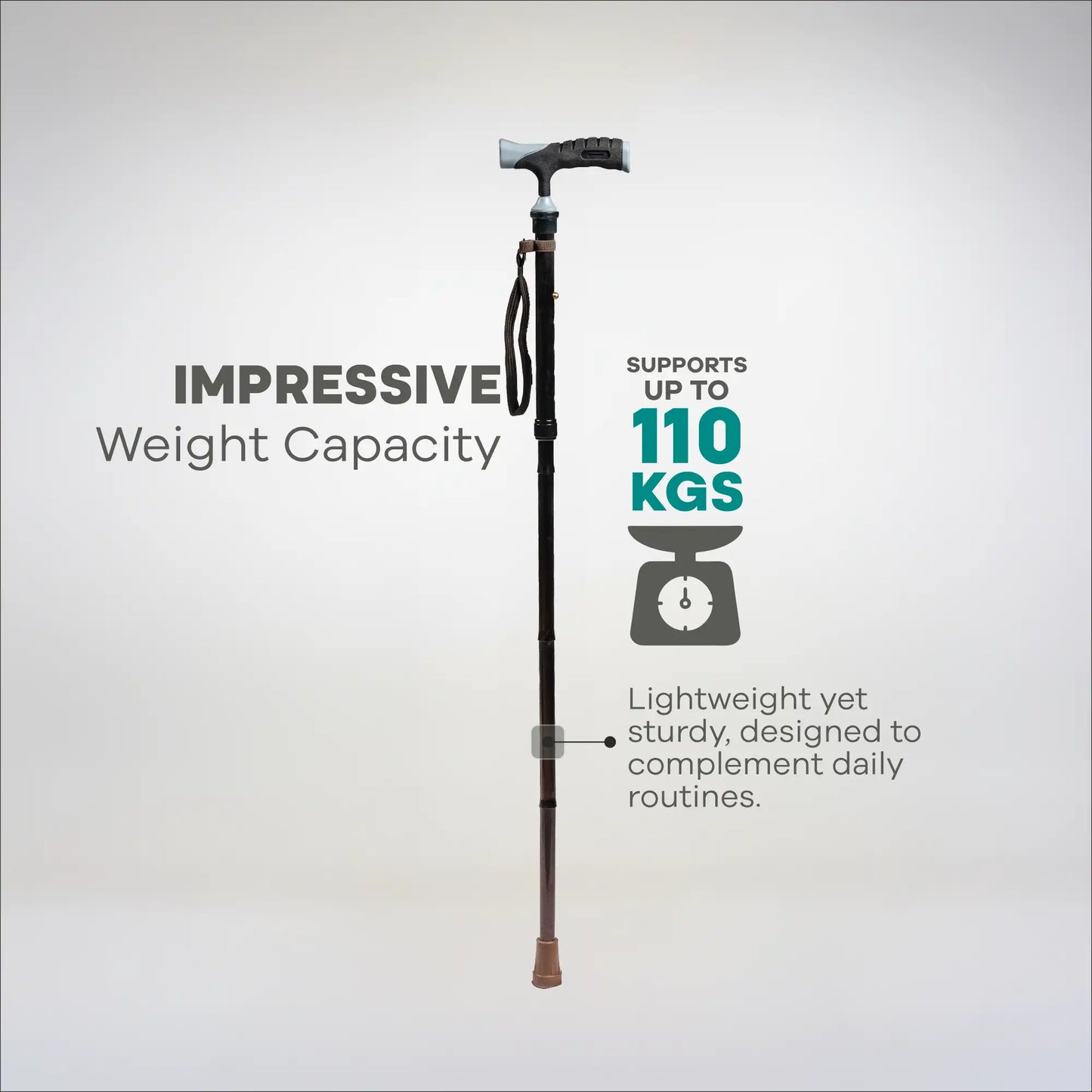 Folding Walking Stick - ARREX MS70