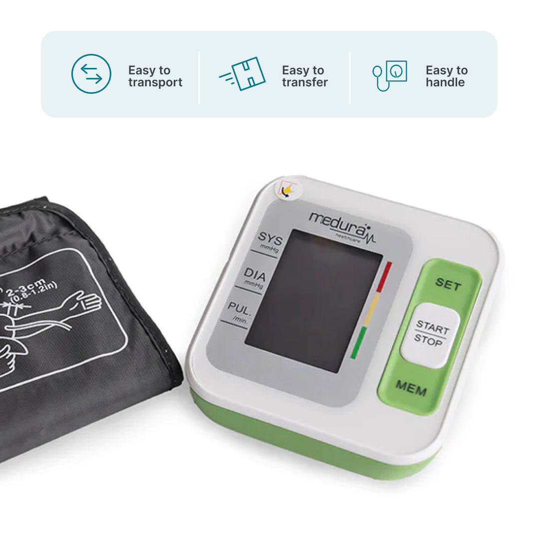 MEDURA MEDPRESS PRO II BLOOD PRESSURE MONITOR