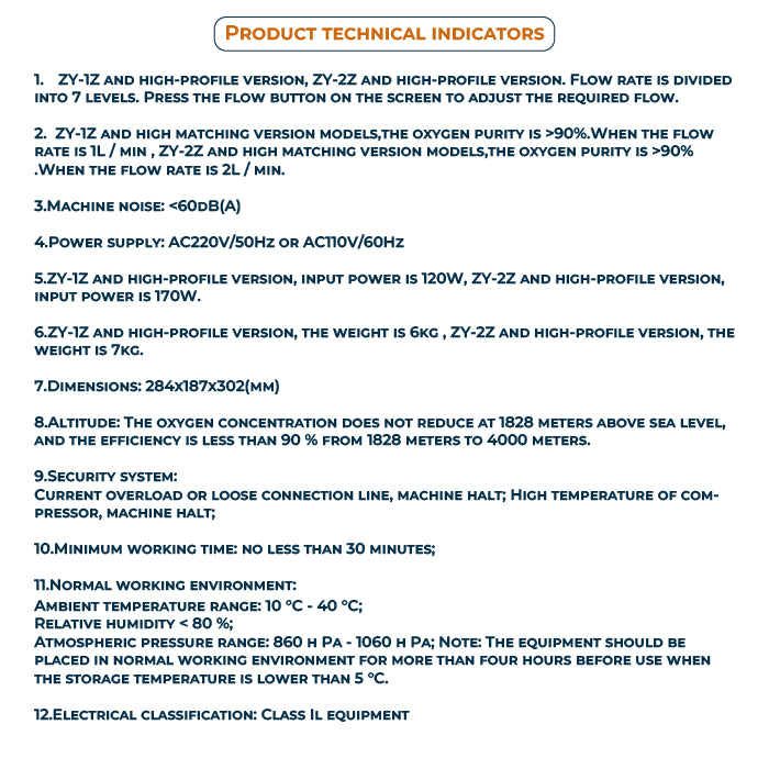 MEDURA MEDOXY PRO I OXYGEN CONCENTRATORS