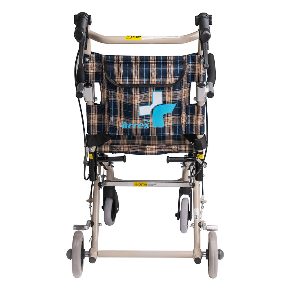 Arrex nanuk foldable - compact aluminum wheelchair