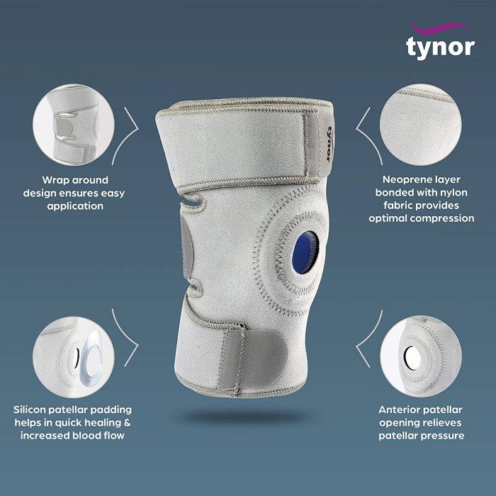 bombay surgical tynor j-05-knee wrap (neo)