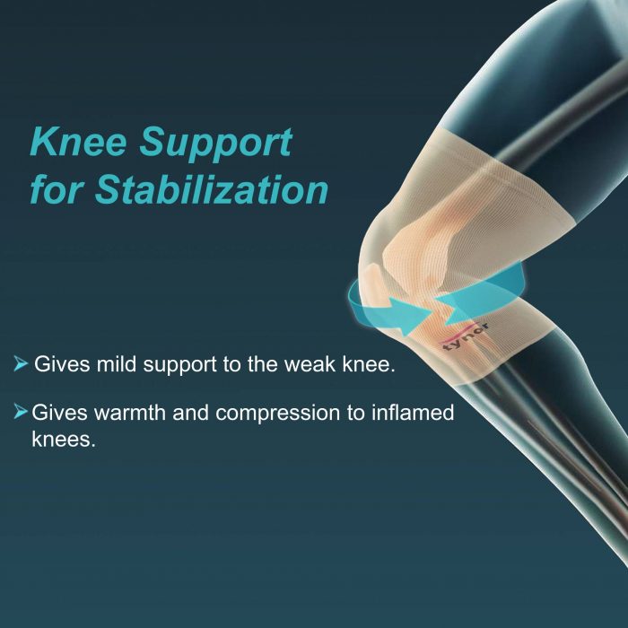 bombay surgical tynor d-04  knee caps, beige, 1 pair