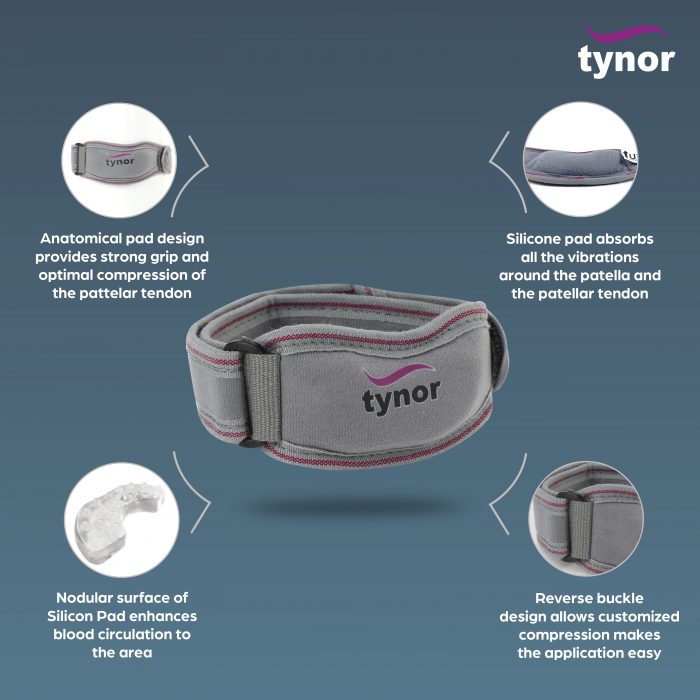 bombay surgical tynor d-19 patellar support