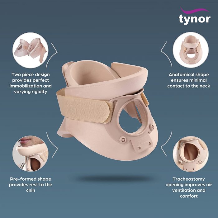 TYNOR B-05 CERVICAL ORTHOSIS COLLAR (PHILADELPHIA) ETHAFOAM, BEIGE, 1 UNIT