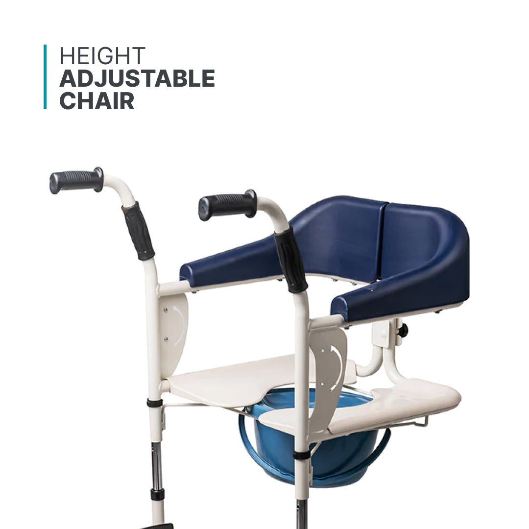 bombay surgical arrex seneca bath and commode wheelchair