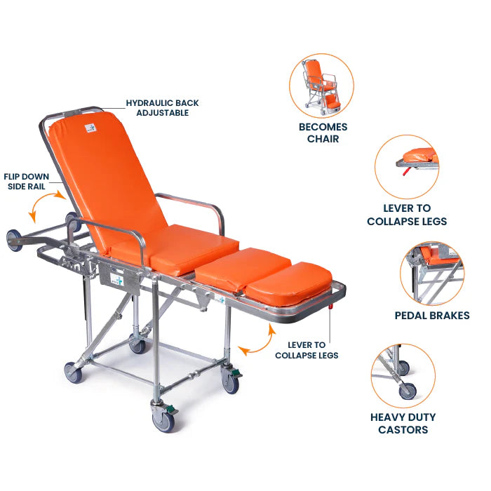 Arrex str 20 pro ambulance stretcher