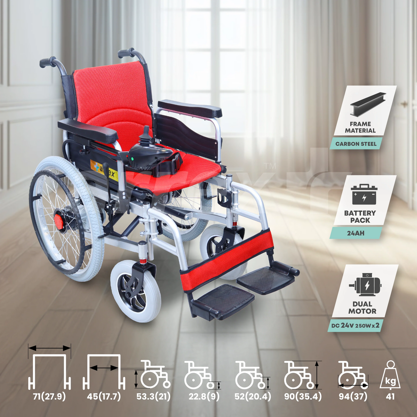 ARREX Scott Automatic Power Wheelchair