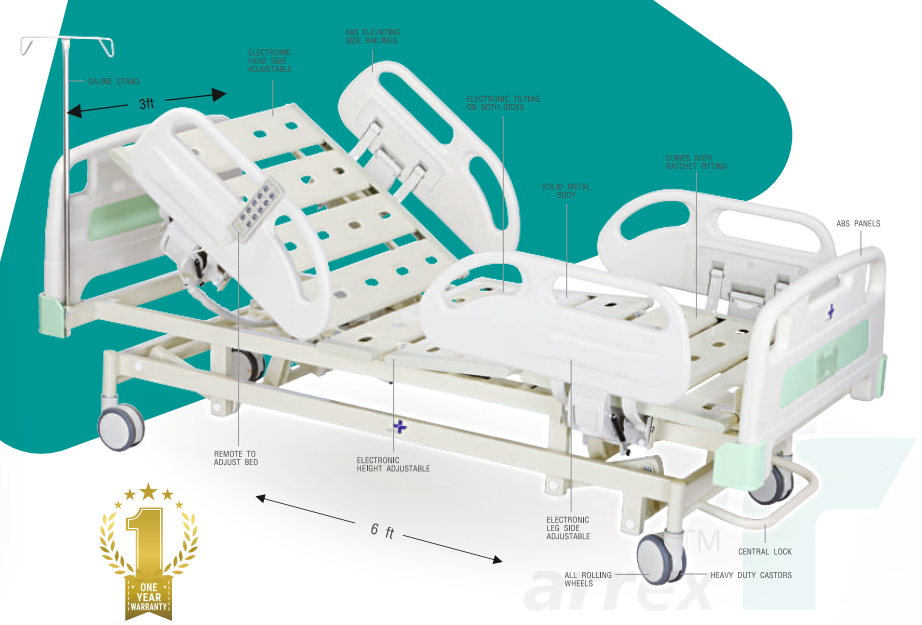 bombay surgical excelsior plus electric bed