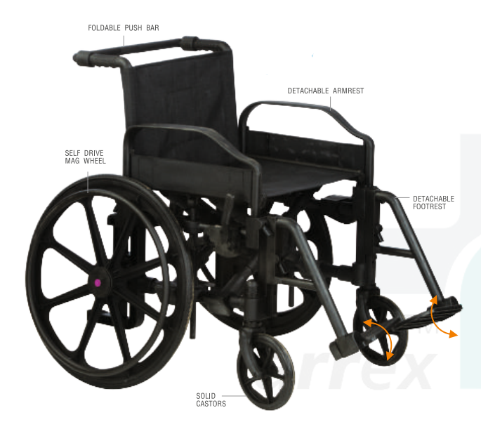 ARREX SCANNER MRI CUSTOM WHEELCHAIR
