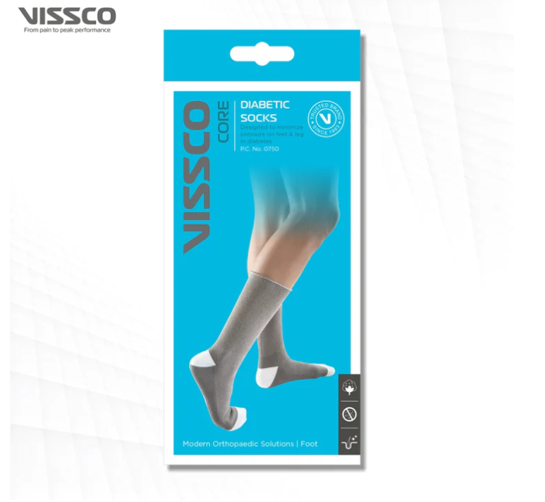Diabetic Socks for Foot Care & Circulation VISSCO P.C. No. 0750