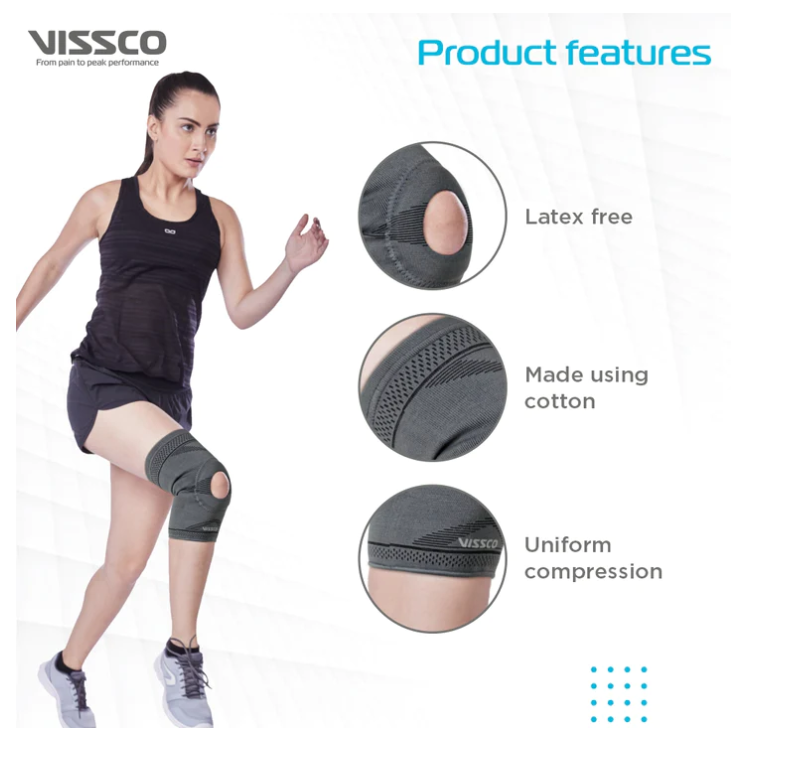 bombay surgical vissco knee cap with open patella