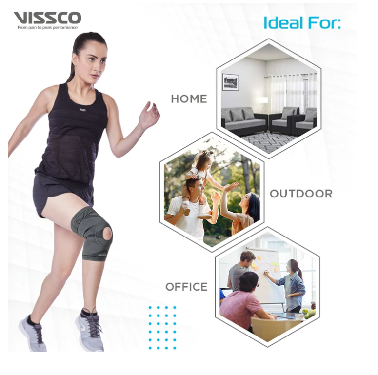 bombay surgical vissco knee cap with open patella