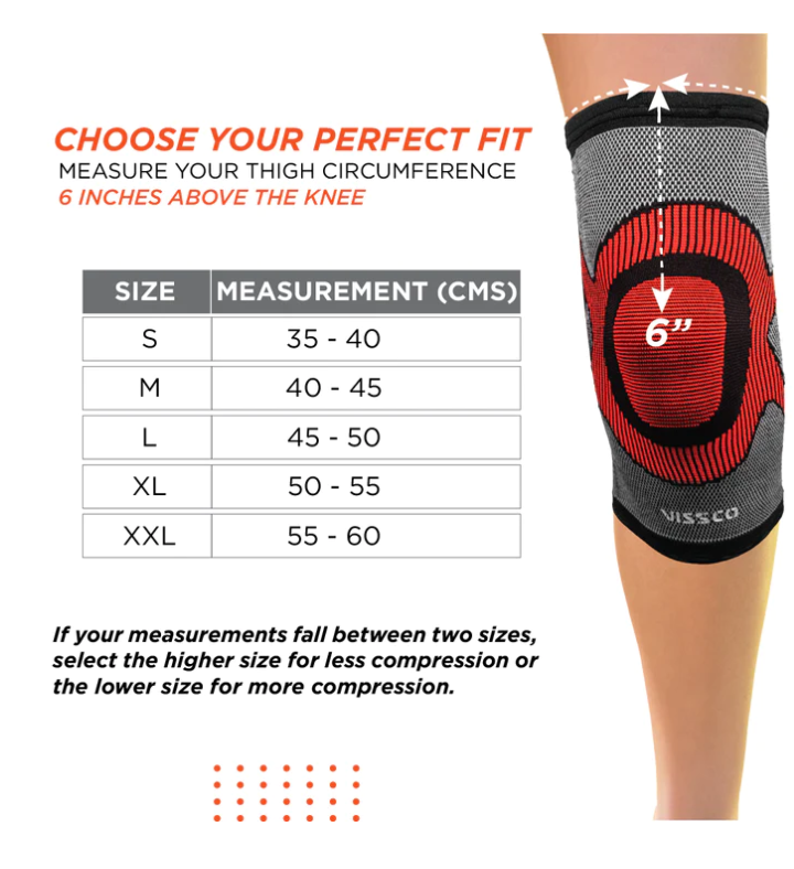 VISSCO 3D KNEE CAP