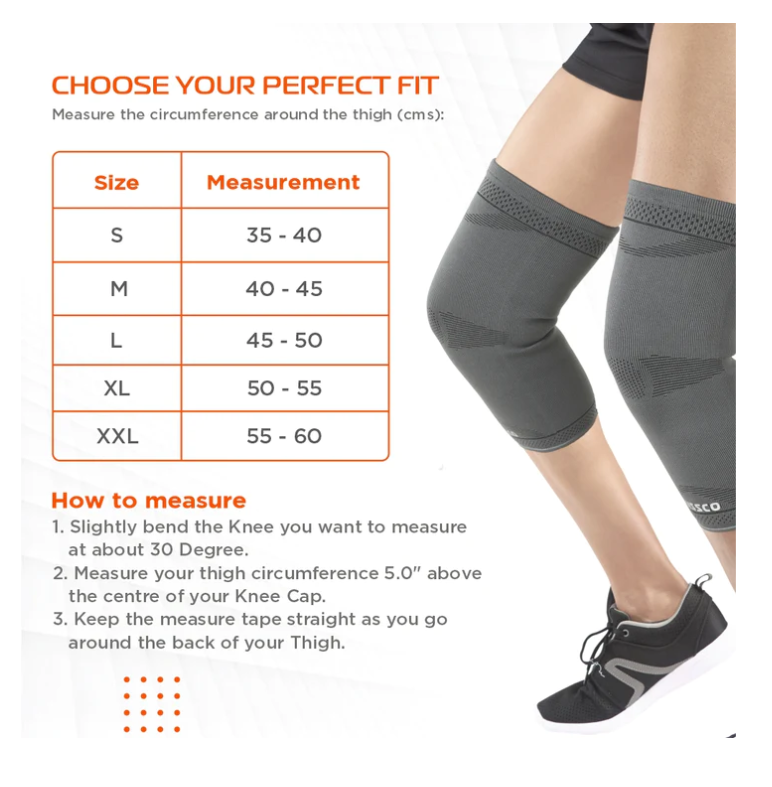 VISSCO 2D KNEE CAP - P.C.NO. 2703