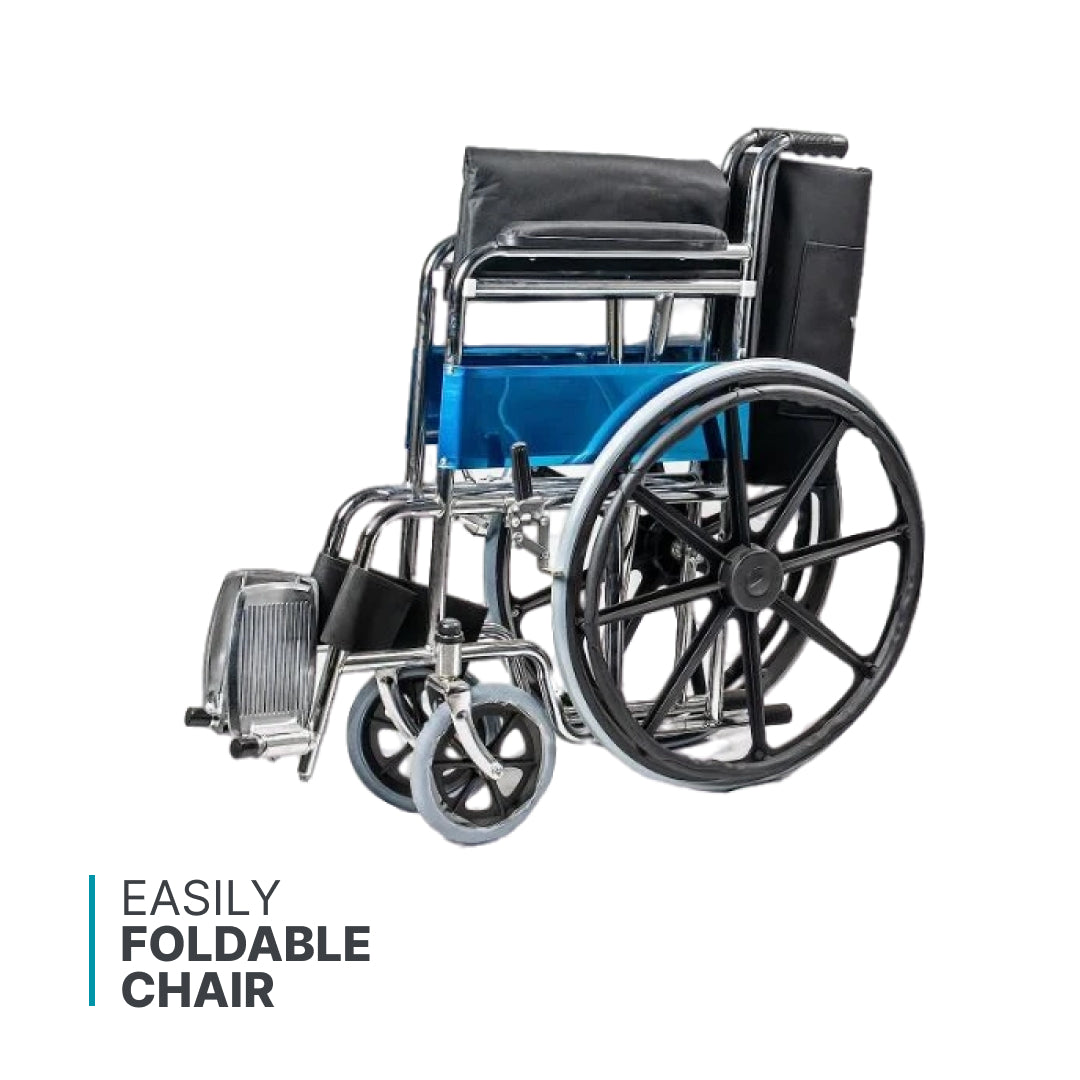 bombay surgical arrex tommy mag basic steel wheelchair