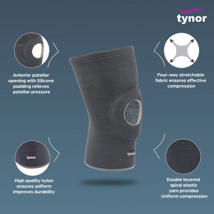 bombay surgical tynor d-05 knee cap open patella